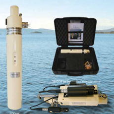 The model SD204 is also called CTD profiler, STD profiler, Sound Velocity profiler, CTD Instrument and CTD Sonde.
The SD204 measures, calculates and records sea water conductivity, salinity, temperatu